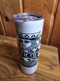 Wildcard White Drinking Cup