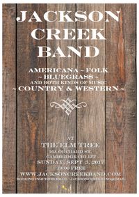 Jackson Creek Band @ The Elm Tree Pub, Cambs.
