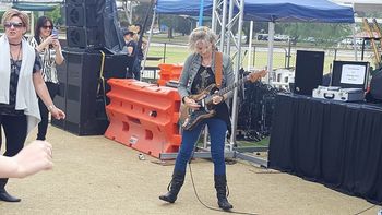 Rocking out on the green at Sydney Blues & Roots Festival
