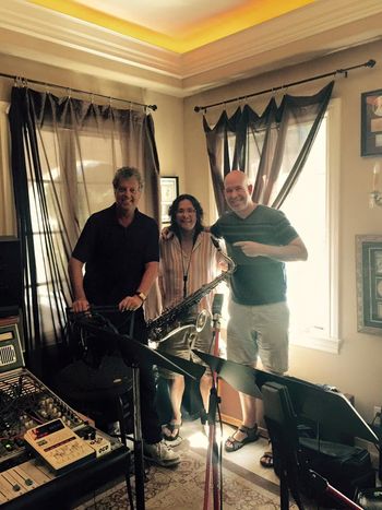 With Andy Suzuki and Paul Brown
