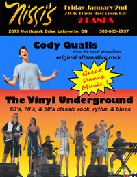 Cody Qualls with the Vinyl Underground