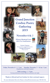 Grand Junction Cowboy Poetry Gathering