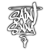 Saint Sinna Logo Vinyl Sticker 4inch