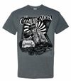 T-shirt - Steampunk design, plain back.