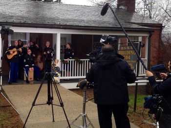 Taping of West Point Holiday for Fox News Channel

