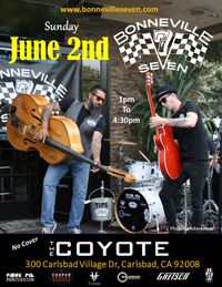 Bonneville 7 at Coyote Bar & Grill