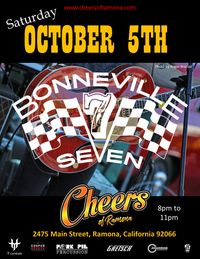 Bonneville 7 at Cheer's of Ramona