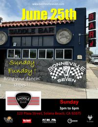 Bonneville 7 at the Saddle Bar