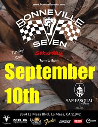 Bonneville 7 at San Pasqual Winery