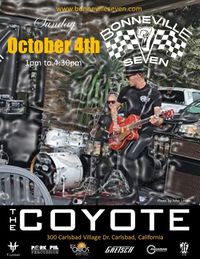 CANCELLED Bonneville 7 at Coyote Bar & Grill