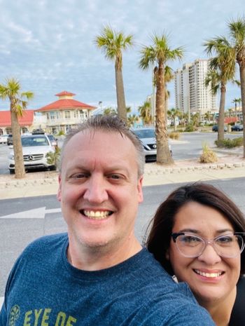 An incredible weekend together in Pensacola Beach, Florida.❤️  God greatly blessed our 1,200+ mile journey🙏🏼 🚘
