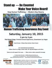 Human Trafficking Awareness Day Event