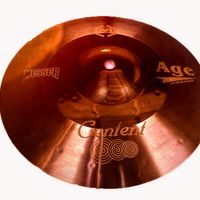 Etched 10" Centent Splash Cymbal
