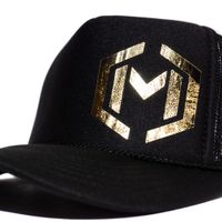 MESSER Trucker- Black/Gold Hat