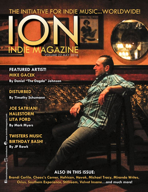 ION Magazine 

May 2016 Featured Artist, "Mike Gacek"

http://www.ionindiemagazine.com
