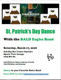 The Bald Eagles St Patrick's Day Dance Party