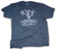 Roots T-Shirt Heather Navy/Gray