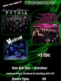 Novacrow with Pythia, Sister Shotgun and TBC at the Facebar, Reading