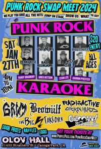 Punk Rock Karaoke at Punk Rock Swap Meet 2024