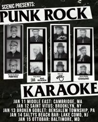 Punk Rock Karaoke in Brooklyn, NY.