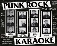 Punk Rock Karaoke play Corbin Bowl (Tarzana) CA.