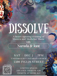 DISSOLVE - A night of mantra and medicine music