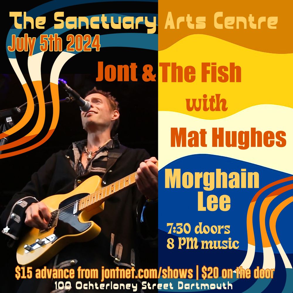 Jont - Sanctuary Arts Centre Dartmouth July 5, 2024