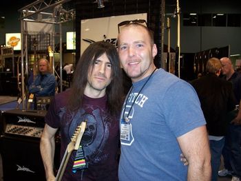 With Ron "Bumblefoot" That @ NAMM 2008.

