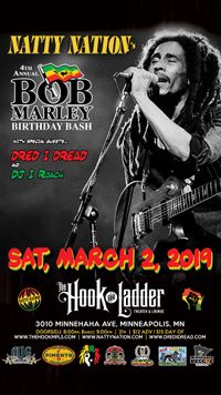 Bob Marley Birthday Bash @the Hook