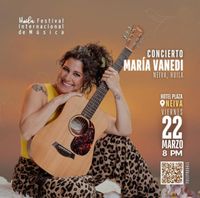 María Vanedi en el Huila Festival Internacional de Música 