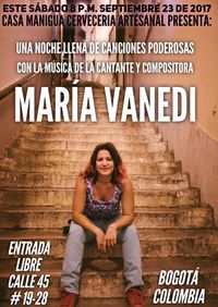 María Vanedi en Casa Manigua