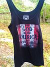 Official Tour "God Bless" Women's Tank in GRAY