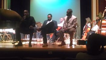panel discussion after 'Sankofa' premier by Urban Strings (Cols, OH)
