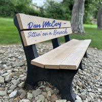 Sittin' on a Bench by Dan McCoy