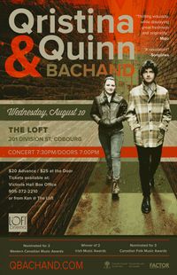 Qristina & Quinn Bachand Band at The Loft