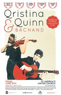 Qristina & Quinn Bachand 'Little Hinges' CD release party
