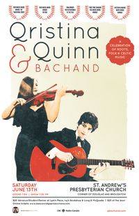 Qristina & Quinn Bachand 'Little Hinges' CD release party