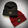 SALE - Black Beanie Hat (Gold logo)