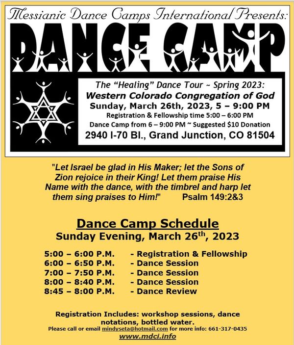 Messianic Dance Camps International Dance Camps