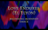 "Love Endures (El Elyon)" (Beginning Modified)