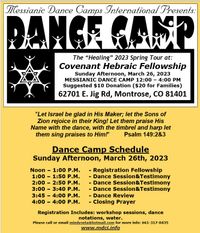 Messianic Dance Camp @ Montrose, CO