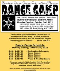 Messianic Dance Camp in Rudy, AR