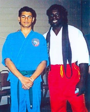 Coach Ron with Billy Blanks (Mr. Tae Bo)
