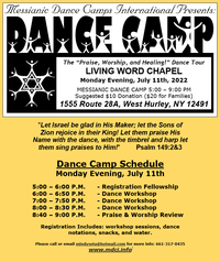 Messianic Dance Camp @ West Hurley, NY
