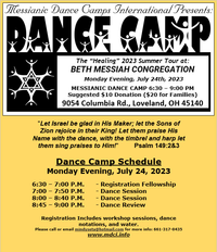 Messianic Dance Camp in Loveland, OH