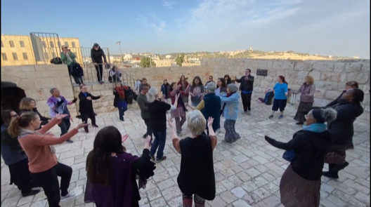 Dancing in the land of Israel February, 2023 ~ Tel Aviv & on the Walls of Jerusalem ~ Ramparts