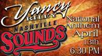 Yancy Riley - National Anthem - Nashville Sounds