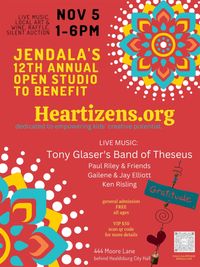 Heartizens Fundraiser feat. Tony Glaser's Band of Theseus