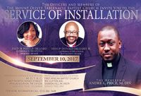Rev. Andre L. Price Pastoral Installation Service