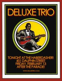 Deluxe Trio at The Haberdasher